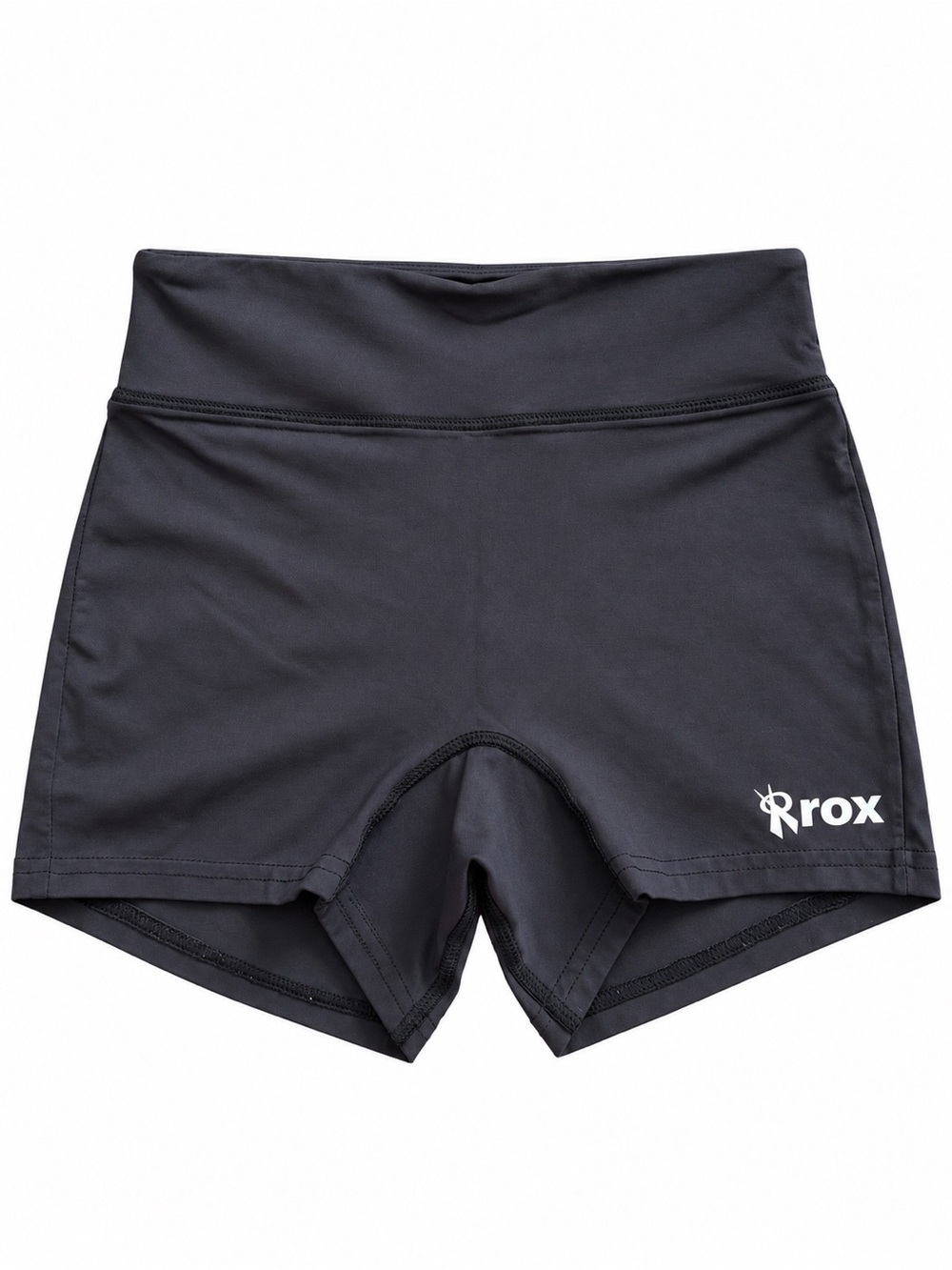Team Rox Black Volleyball Spandex Shorts XS 3.5” Inseam